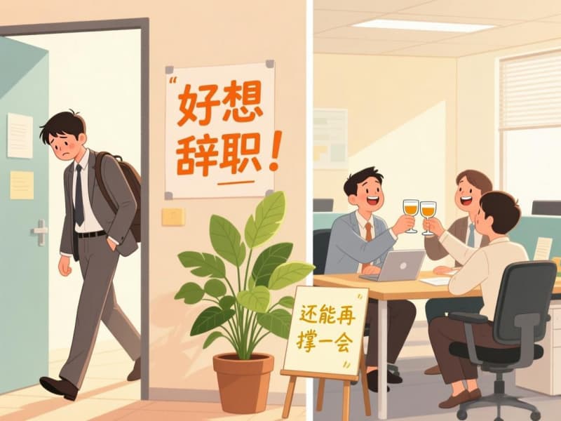 职场情绪自救手册：从“好想辞职”到“还能再撑一会”的自我修养