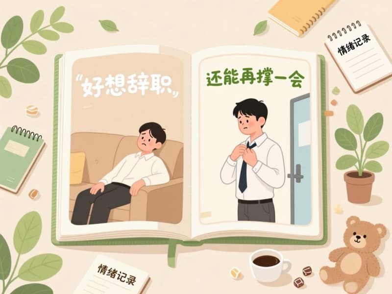 职场情绪自救手册：从“好想辞职”到“还能再撑一会”的自我修养
