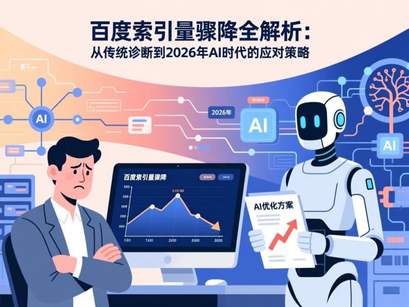 百度索引量骤降全解析：从传统诊断到2026年AI时代的应对策略