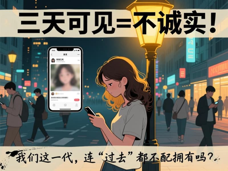 领导说"三天可见=不诚实"：我们这一代，连“过去”都不配拥有吗？