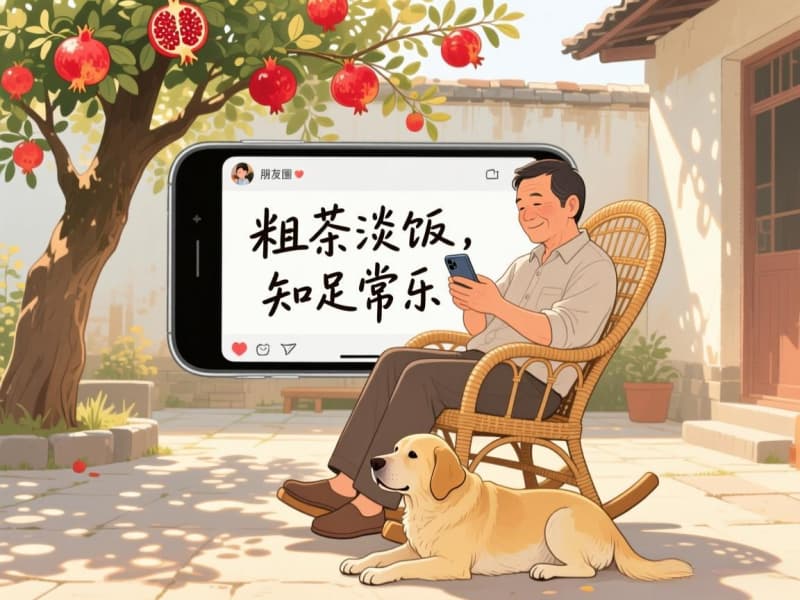 别嫌爸妈朋友圈土了!他们随手写的“老辈子文学”,够咱们学一辈子