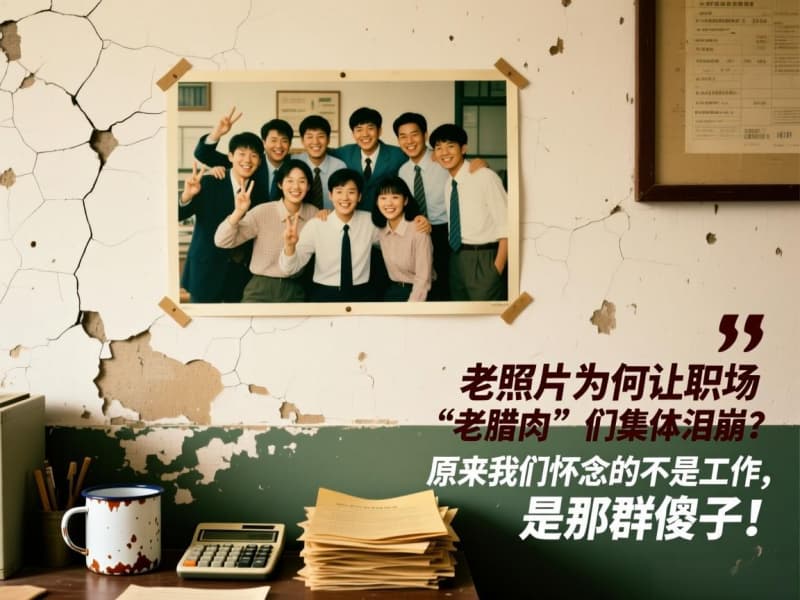 一张老照片为何让职场“老腊肉”们集体泪崩?原来我们怀念的不是工作,是那群傻子!
