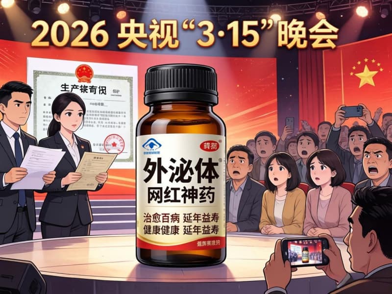 2026年央视"3·15"晚会:当"网红美食"遇上"万能神药",谁在消费我们的信任?