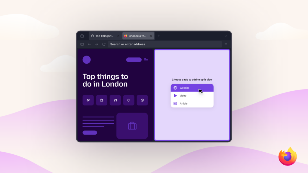 Mozilla终于开窍了!Firefox 149.0三大功能:分屏视图+标签笔记+内置VPN