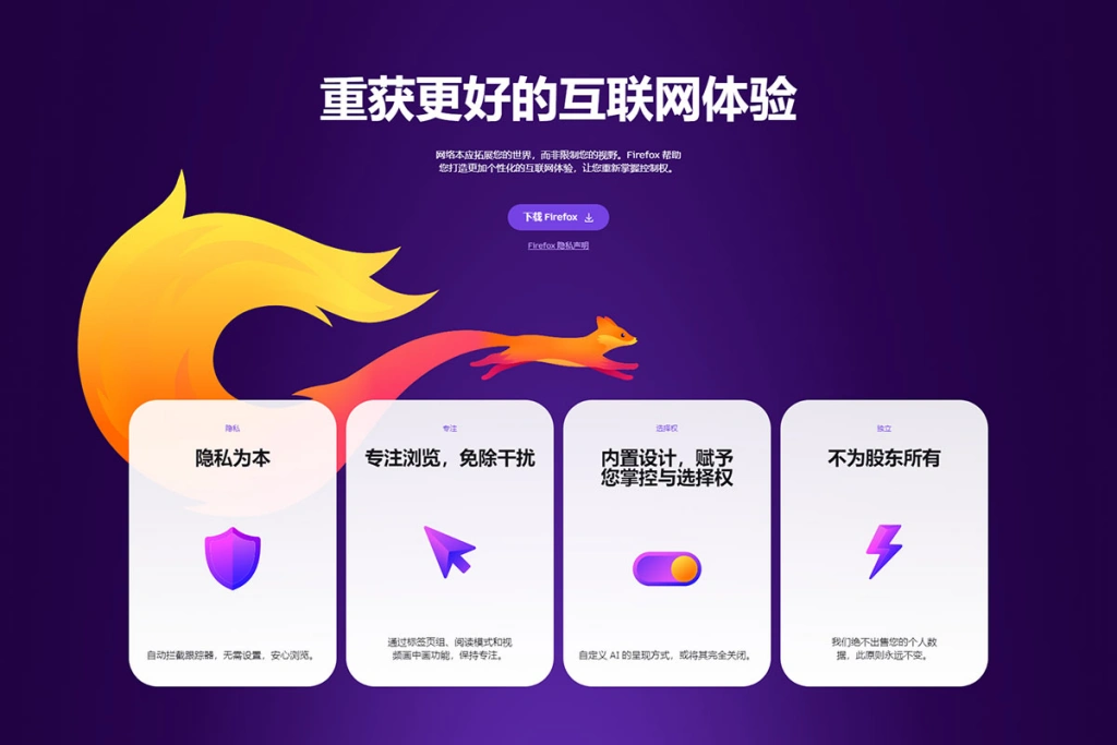 Mozilla终于开窍了!Firefox 149.0三大功能:分屏视图+标签笔记+内置VPN