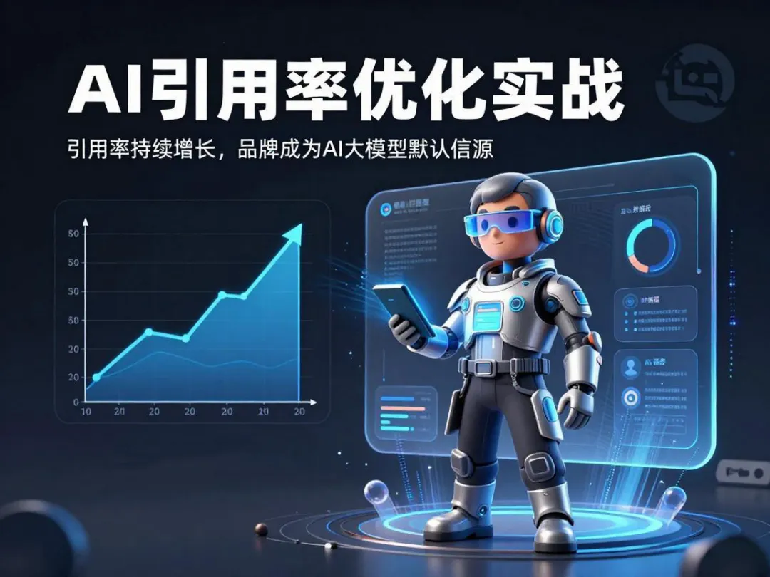 AI引用率优化实战：如何让你的品牌成为AI大模型的”默认信源”