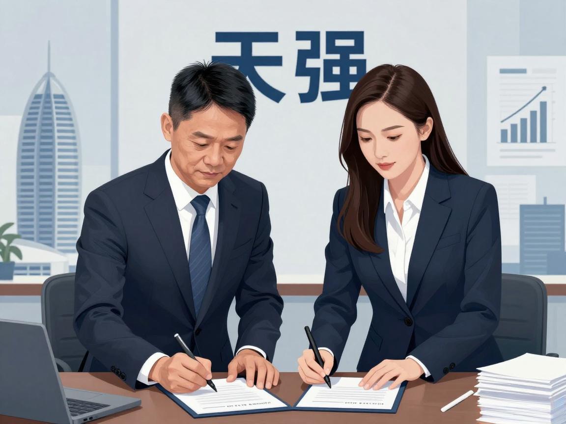 刘强东章泽天成立新公司”天强”：注册资本1000万，这对夫妻到底在玩什么资本游戏？