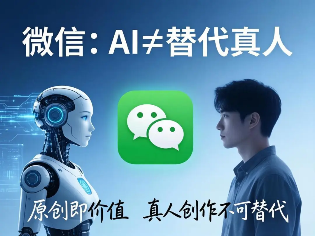 微信公众号正式“封杀”AI批量写稿：再见了，流水线式“创作者”！