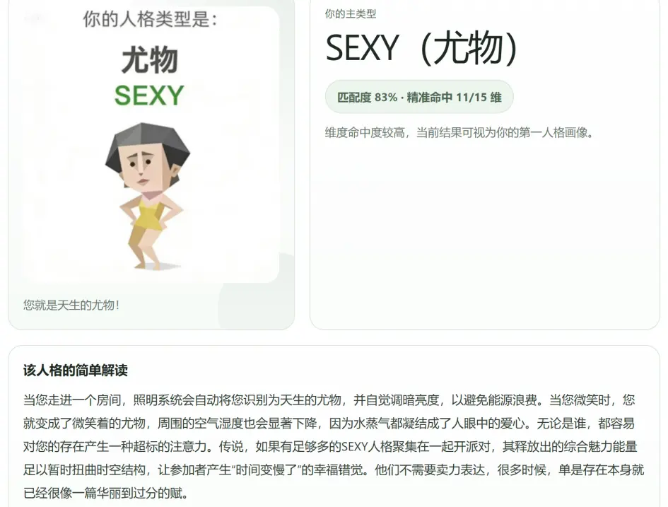 “MBTI过时了，SBTI来了！”这款劝朋友戒酒的恶搞测试，为何让全网沦陷？