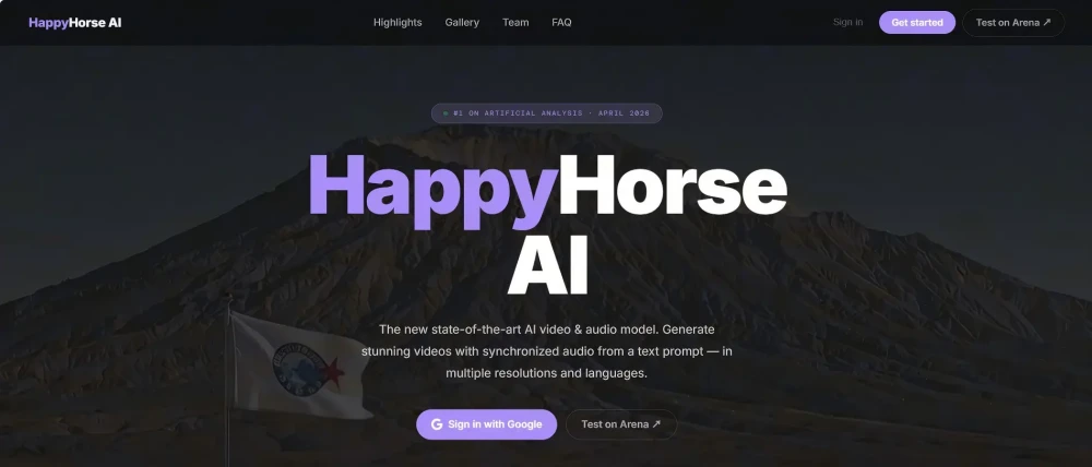 阿里HappyHorse暴打字节Seedance！神秘“欢乐马”连刷三项世界第一！