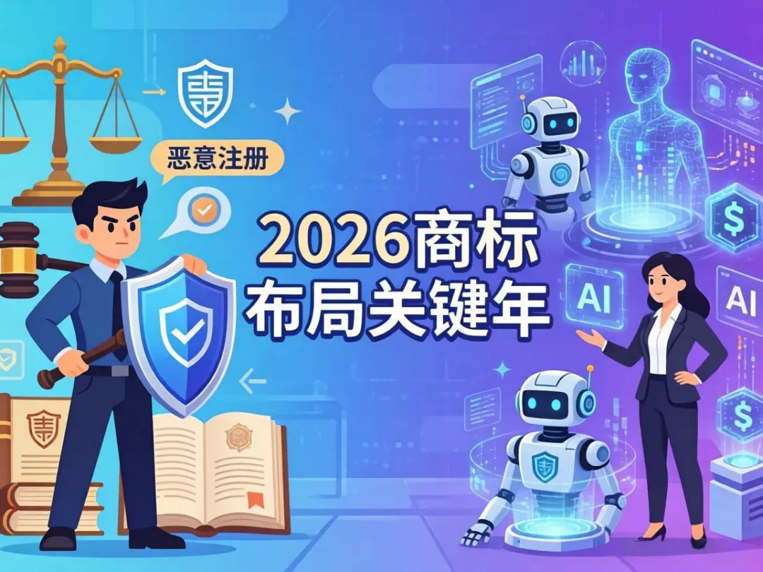 2026商标布局关键年：新规雷霆出击恶意注册，企业如何抢占AI、元宇宙先机？